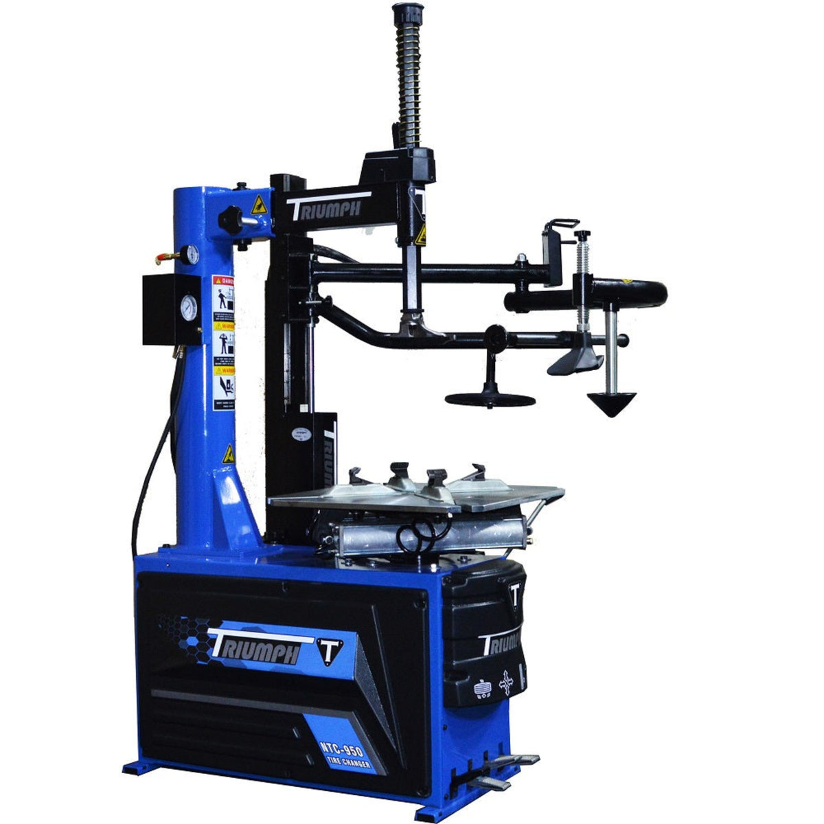 Triumph NTC-950-1 Tire Changer - Single Assist Arm, 28" Clamping Capacity, Run-Flat Ready