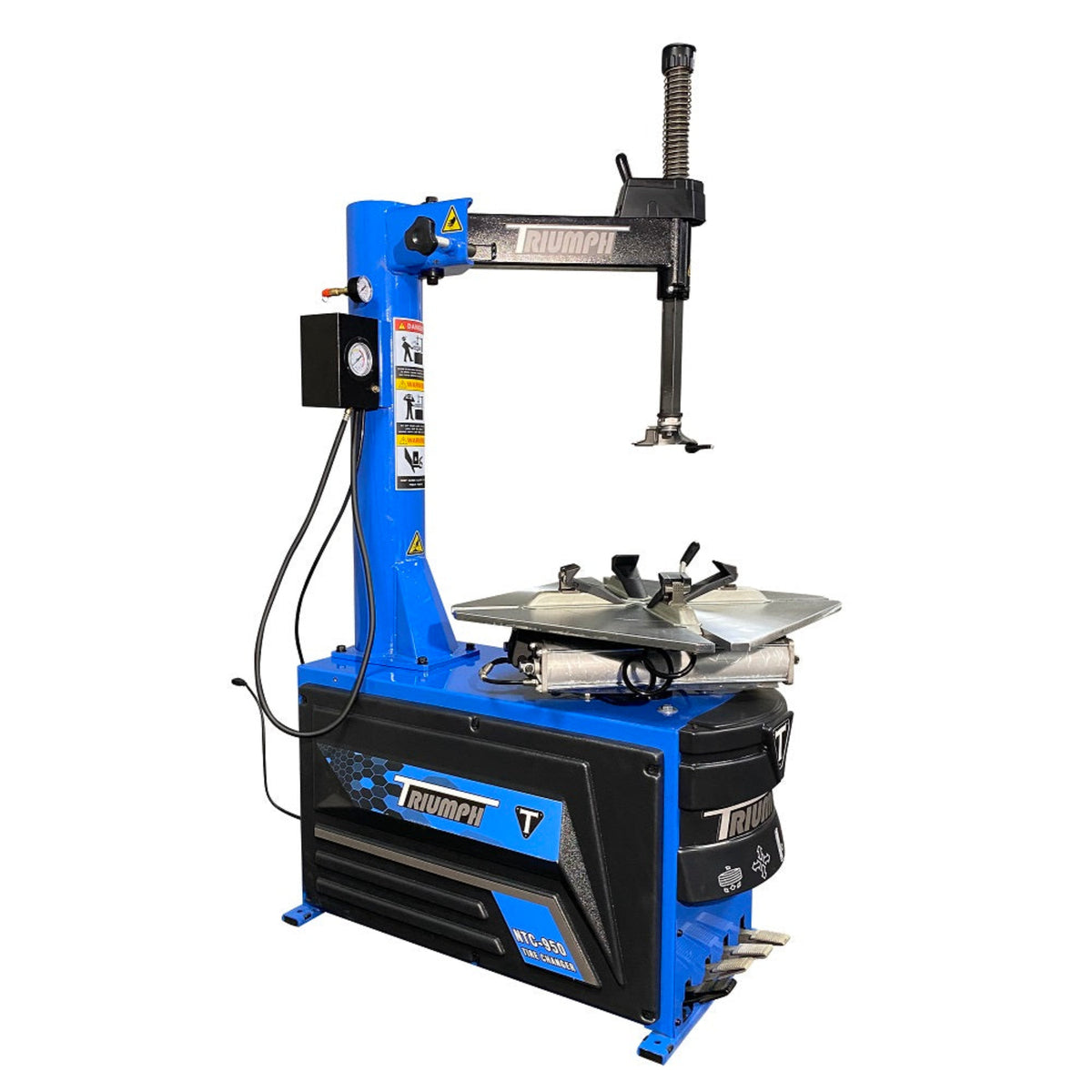 Triumph NTC-950 Tire Changer - 28" Clamping Capacity, Bead Blast System, 110V