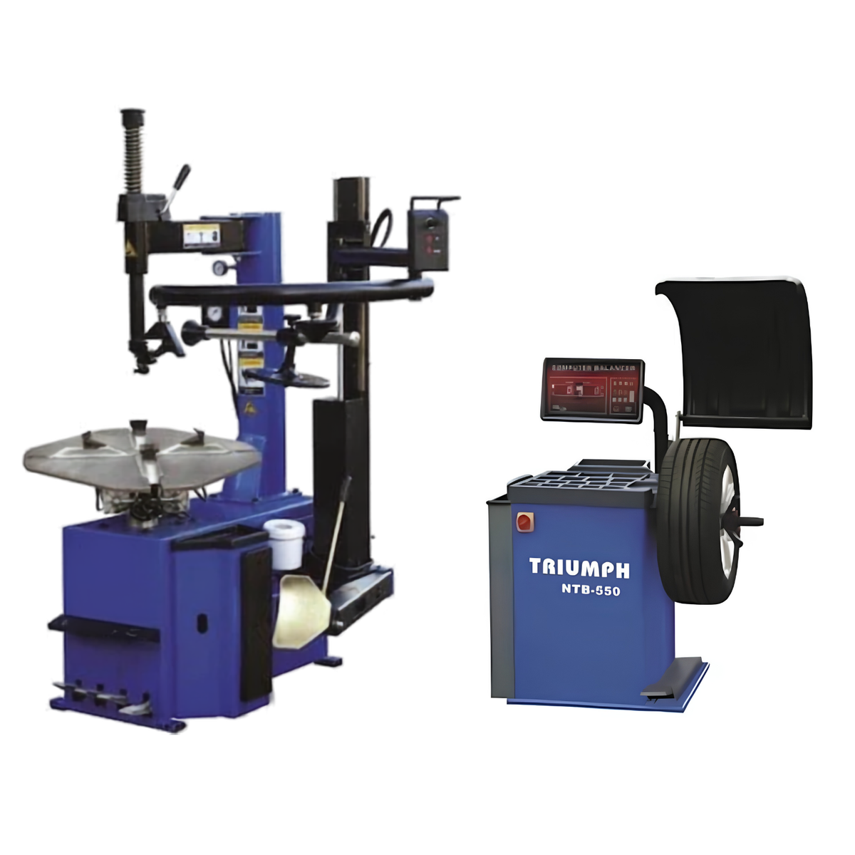 Triumph NTC-950-1 Tire Changer & NTB-800 Wheel Balancer Combo