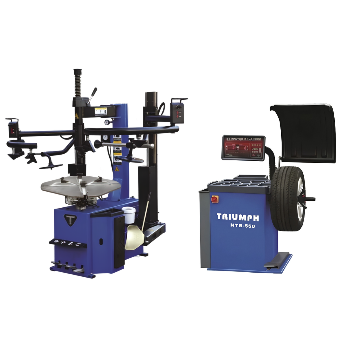 Triumph NTC-950-2 Tire Changer & NTB-550 Wheel Balancer Combo