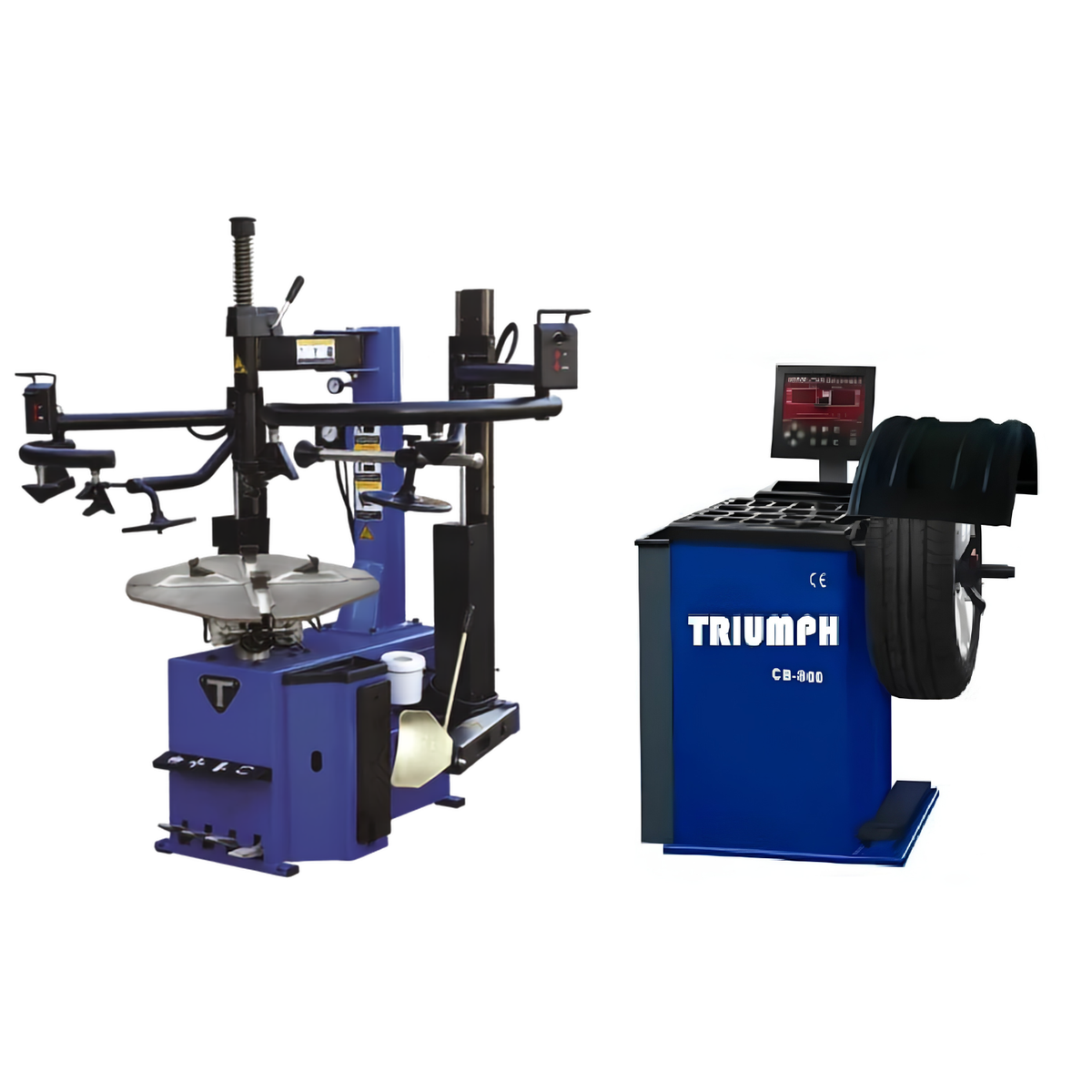Triumph NTC-950-2 Tire Changer & NTB-800 Wheel Balancer Combo