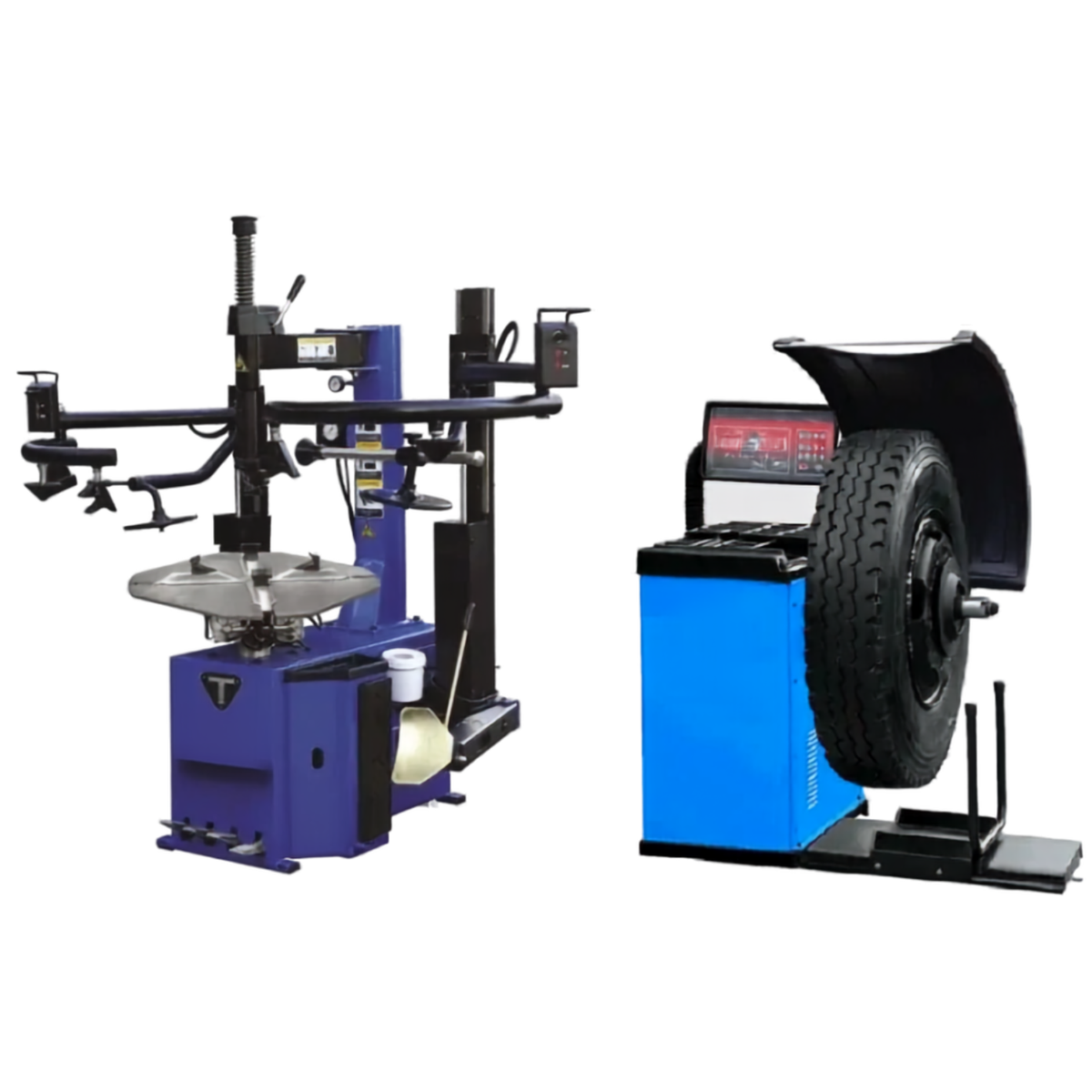 Triumph NTC-950-2 Tire Changer & NTB-1200 Truck Wheel Balancer Combo