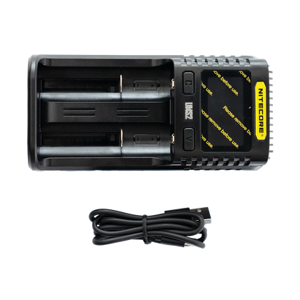 Battery Compartment & Charging Cable
