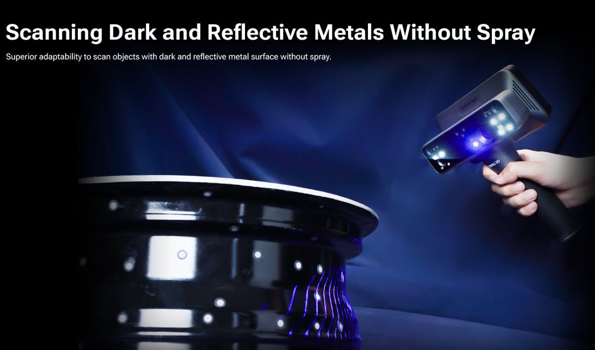 Dark and reflective materials