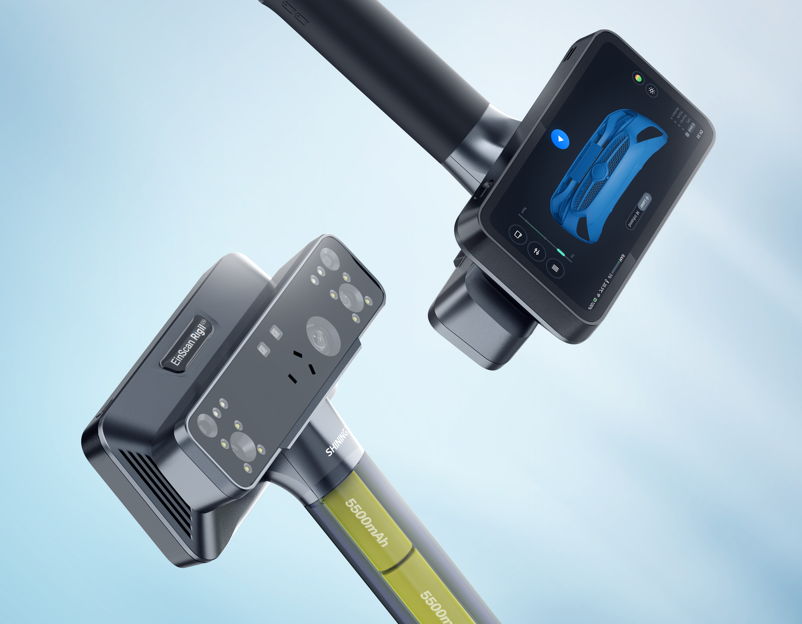 Lightweight wireless scanning for real creative and engineering work.